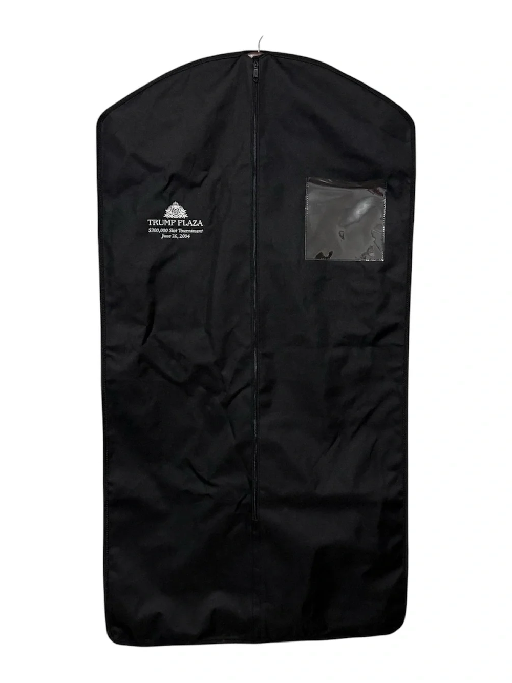 Vintage Trump Plaza Atlantic City Casino Garment Bag Hanging 2004 Memorabilia